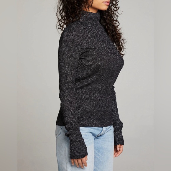 Chaser Bloom Licorice Turtleneck - Picture 3 of 5